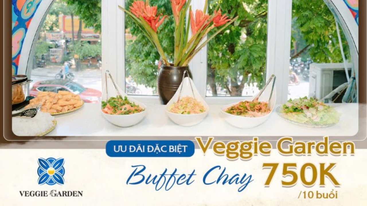 Không gian Buffet Chay